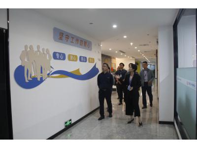 广东省水利水电第三工程局辅导一行莅临1066vip威尼斯集团参观互换